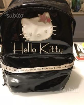 Hello kitty zainetto originale vernice nero