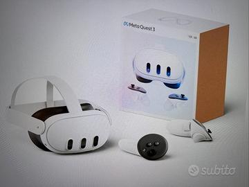 Meta Quest 3 128GB Visore VR Realtà Virtuale AIO