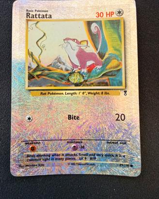 Rattata Reverse Holo Legendary Collection 89/110
