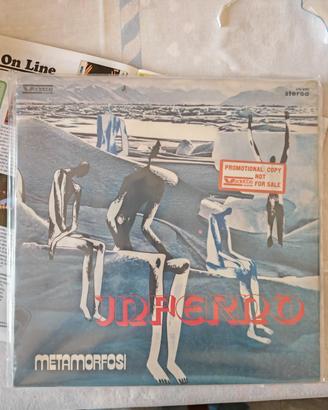 Vinile Metamorfosi-Inferno, Copia promo RARISSIMA