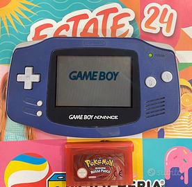 Game boy advance + Rosso Fuoco