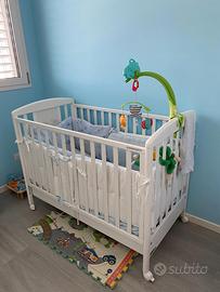 Lettino Foppapedretti + Seggiolone Chicco +BOX CAM