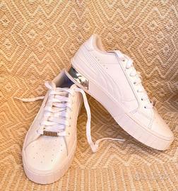 Puma hotsell bianche pelle