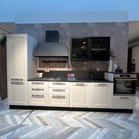 Cucina Febal Casa con isola ed elettrodomestici