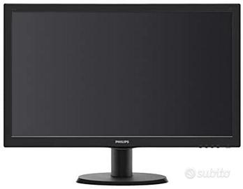 Monitor Philips LED 24" per PC fisso o portatile