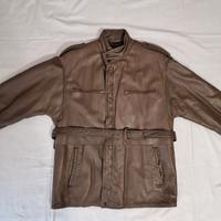 Giubbotto Uomo in Vera Pelle Taglia 52