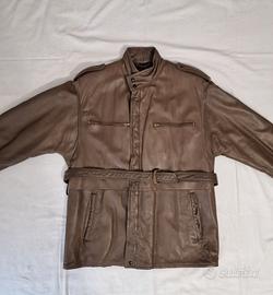 Giubbotto Uomo in Vera Pelle Taglia 52