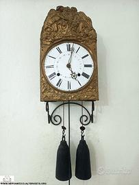 176342 Antico orologio a pendolo Comtoise XIX sec