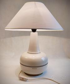 Lampada Davoli vintage anni '80 con base in ottone