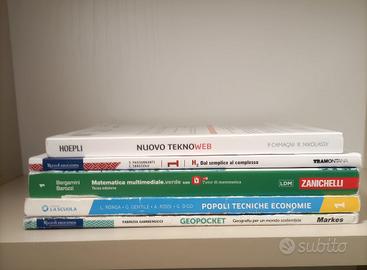 Libri di testo 1' elettrico G. de Gruttola Ariano 