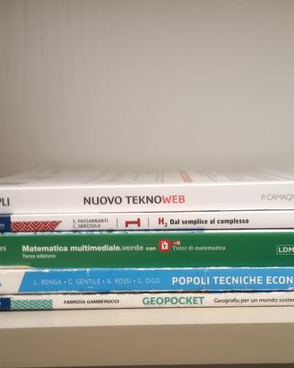 Libri di testo 1' elettrico G. de Gruttola Ariano 