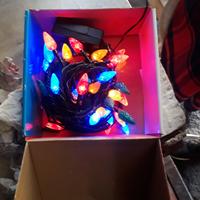 DECORAZIONI  PIGNE LED NATALIZIE