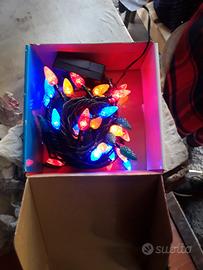 DECORAZIONI  PIGNE LED NATALIZIE