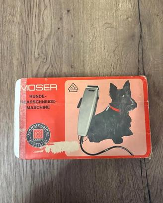 Tosatrice per cani Moser Rex vintage funzionante