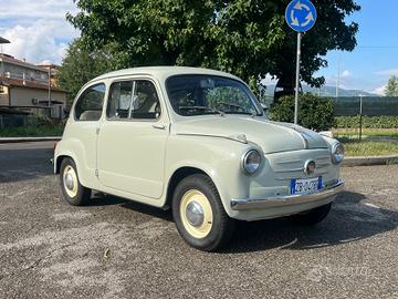 Fiat 600 Prima serie vetri scorrevoli - 1956