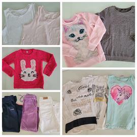 Stock Abbigliamento Bambina 7-8 anni_12 pz