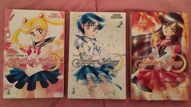 Manga Sailor Moon n. 1-2-3 Naoko Takeuchi new ed.