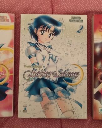 Manga Sailor Moon n. 1-2-3 Naoko Takeuchi new ed.