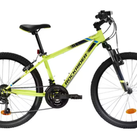 MTB ROCKRIDER 24 pollici ST 500 giallo fluo
