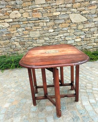 tavolo legno a ribalta
