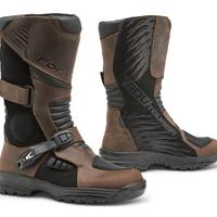 Stivale moto adventure forma adv tourer marrone