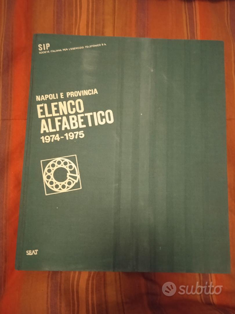 Elenco Telefonico Napoli 74/75, image size:810x1080