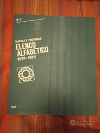 Elenco Telefonico Napoli 74/75