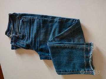 jeans donna taglia 42 cotone elasticizzato