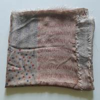 foulard marrone rosso 