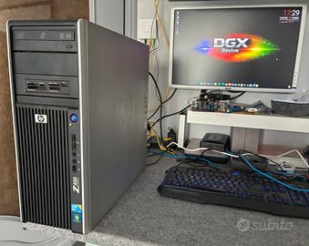 HP Z400 Workstation — 16GB RAM, SSD+HDD,