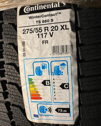 Pneumatici invernali 275/55R20 117V Continental