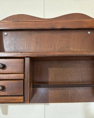 Pensile rustico in legno