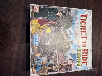 Ticket to Ride Europa gioco da tavolo