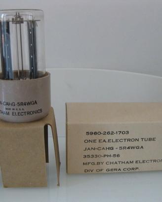 valvola radio 5R4 WGA NIB/NOS