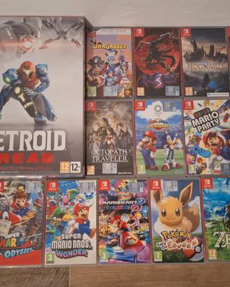 Giochi Nintendo Switch Pokemon/Zelda/Mario
