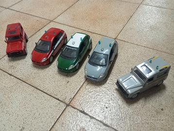 Modellini forze dell'ordine