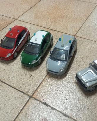 Modellini forze dell'ordine