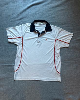 Polo Ellesse bianca taglia M/L