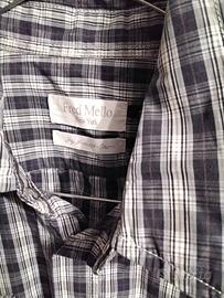 Camicia mezza manica uomo 100% cotone