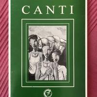Raccolta di Poesie : “Canti” . Salvatore Calì