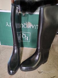 Stivali da equitazione gomma 39 imbottiti LEGGI