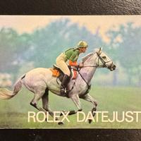 Libretto Rolex Datejust/Turnograph 1984 inglese