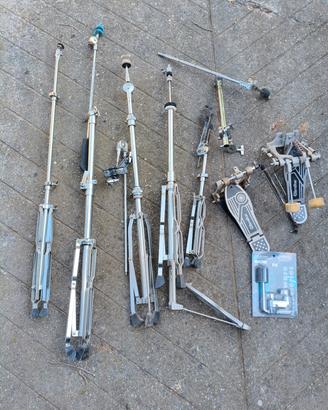 Meccaniche per batteria e doppio pedale