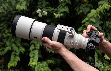 Sony 6700 con kit più teleobiettivo Sony 200/600