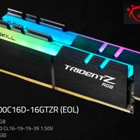 G.Skill G Skill DDR4 RGB 4400 Mhz CAS16 16Gb