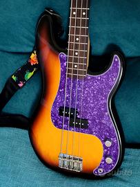 Basso Fender Precision sunburst, messicano 2003