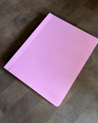 Tavolo pieghevole muro SoBuy 75x60 rosa