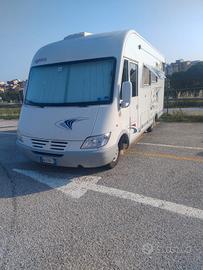 Motorhome Mercedes Frankia Garage