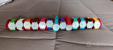 collezione orologio colorati 