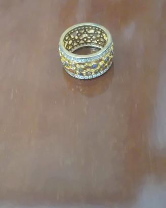 bigiotteria anello placcato in oro 